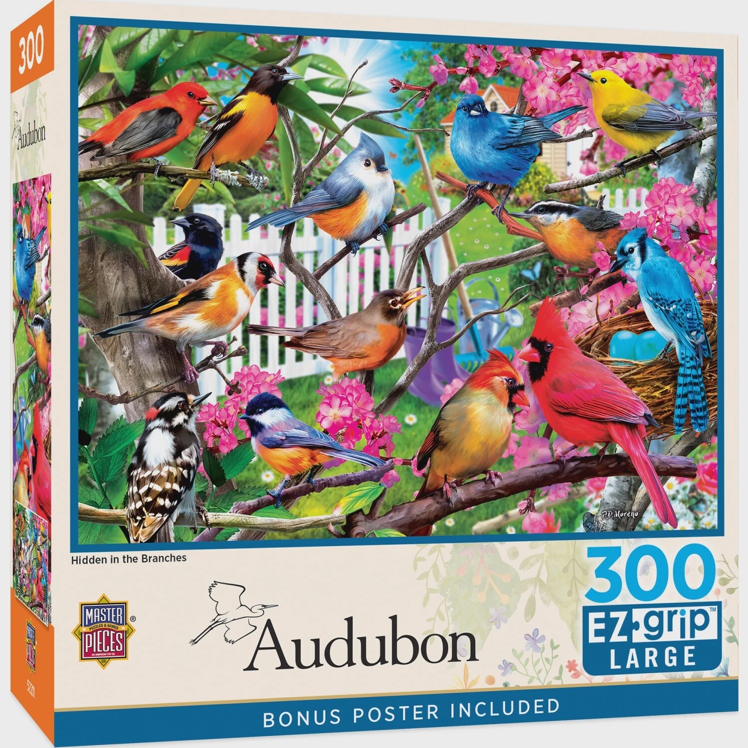 Audubon: Hidden in the Branches - 300 Pieces