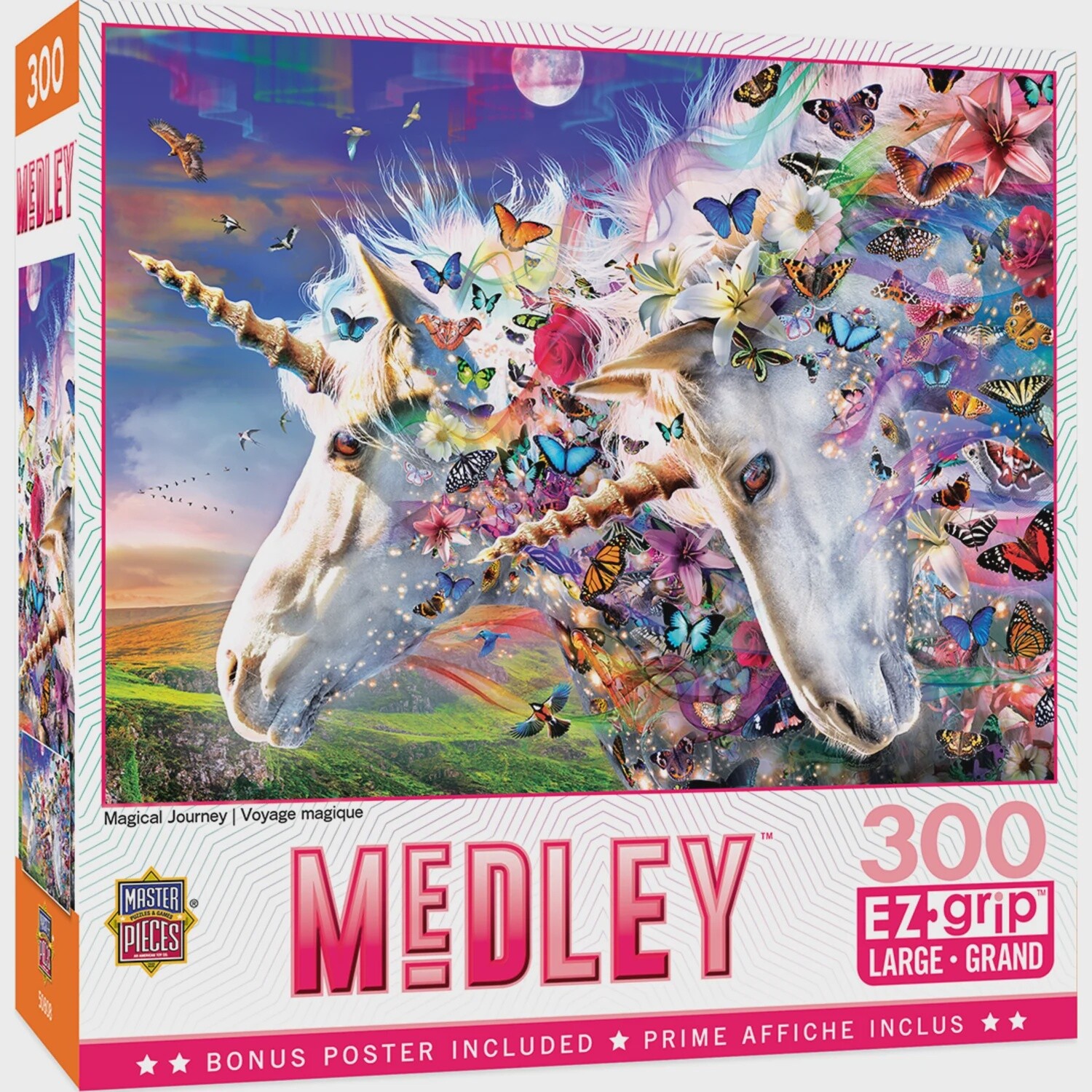 Medley: Unicorns and Butterflies - 300 Pieces