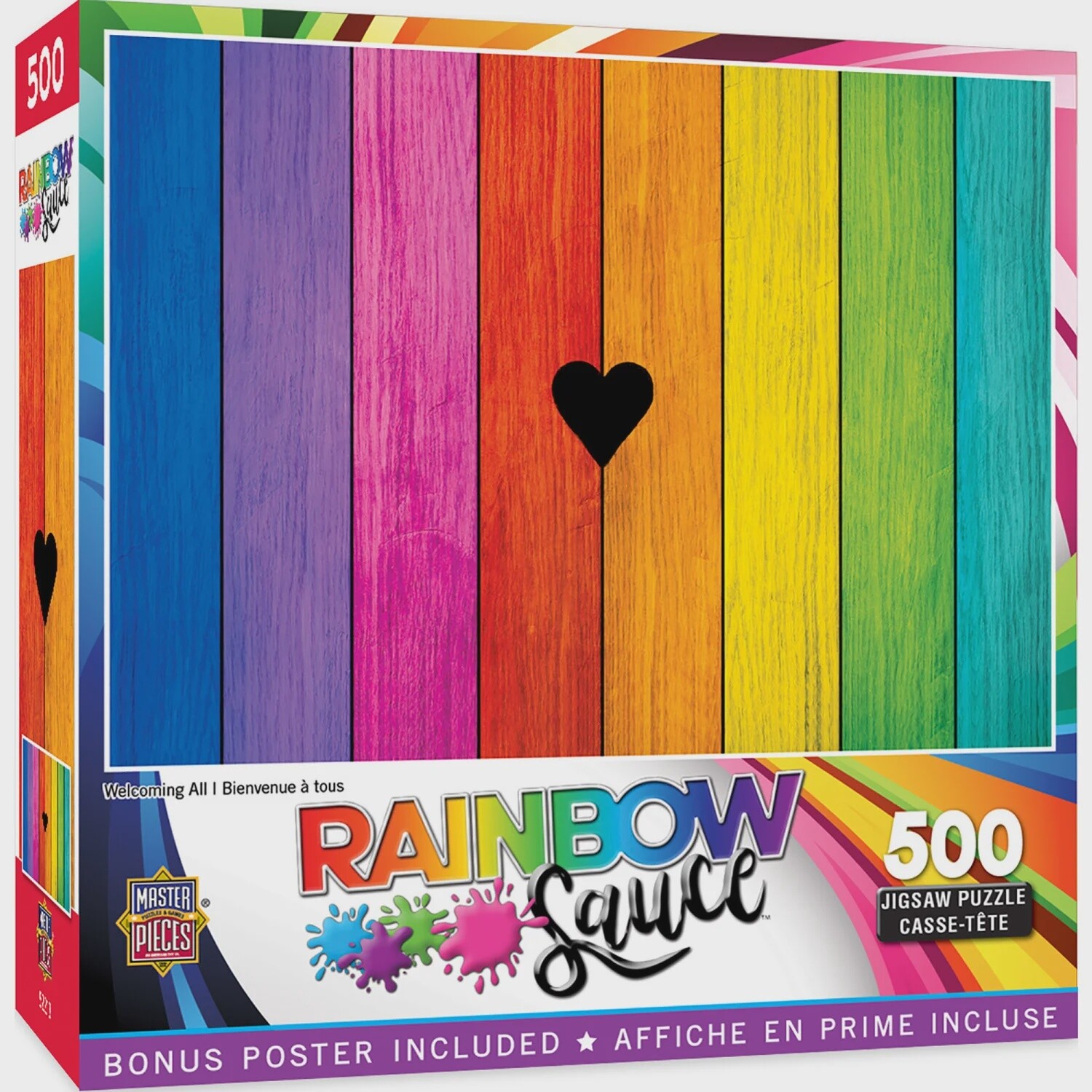 Rainbow Sauce: Welcoming All - 500 Pieces