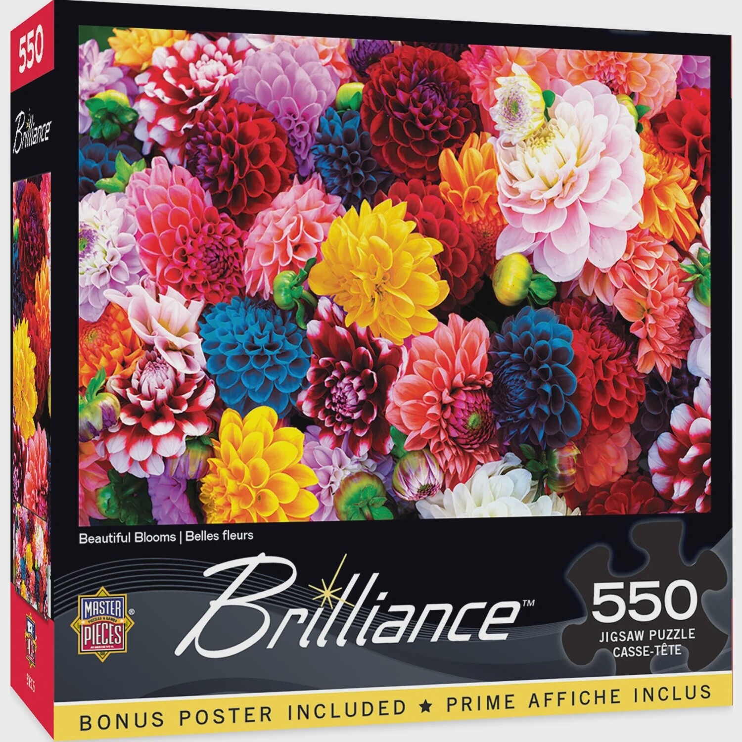 Brilliance: Beautiful Blooms - 550 Pieces