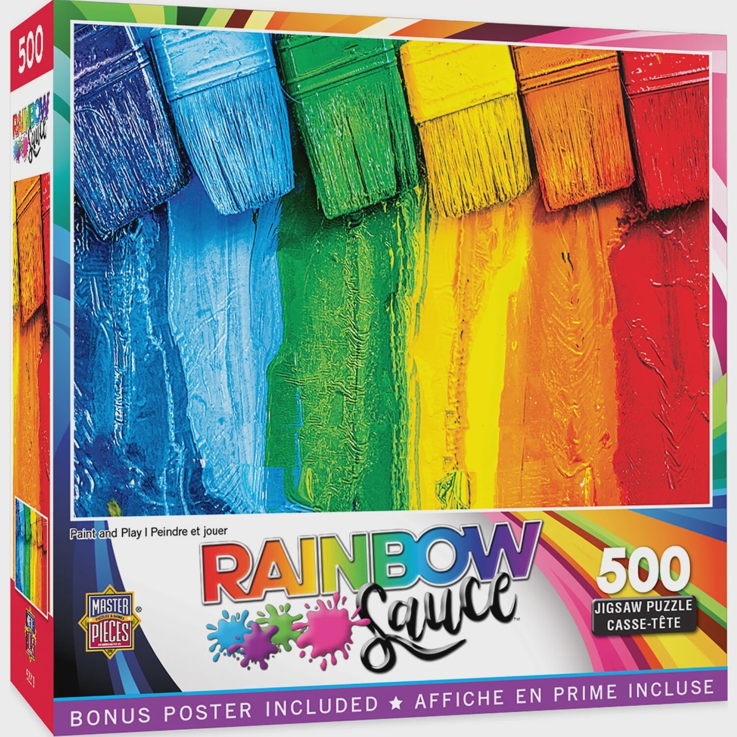 Rainbow Sauce: Paint and Play - 500 Pieces