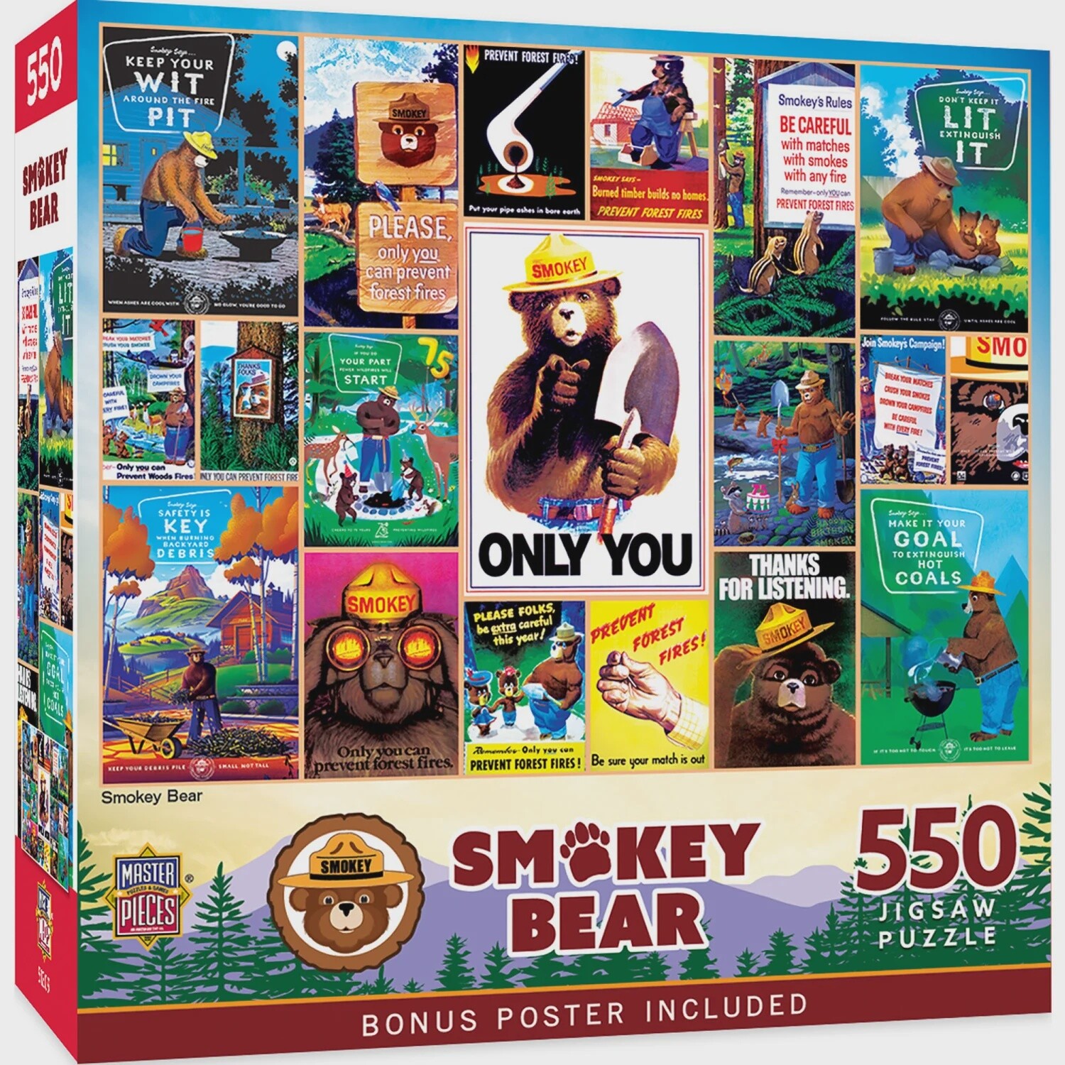 Smokey Bear National Parks - 500 Pieces