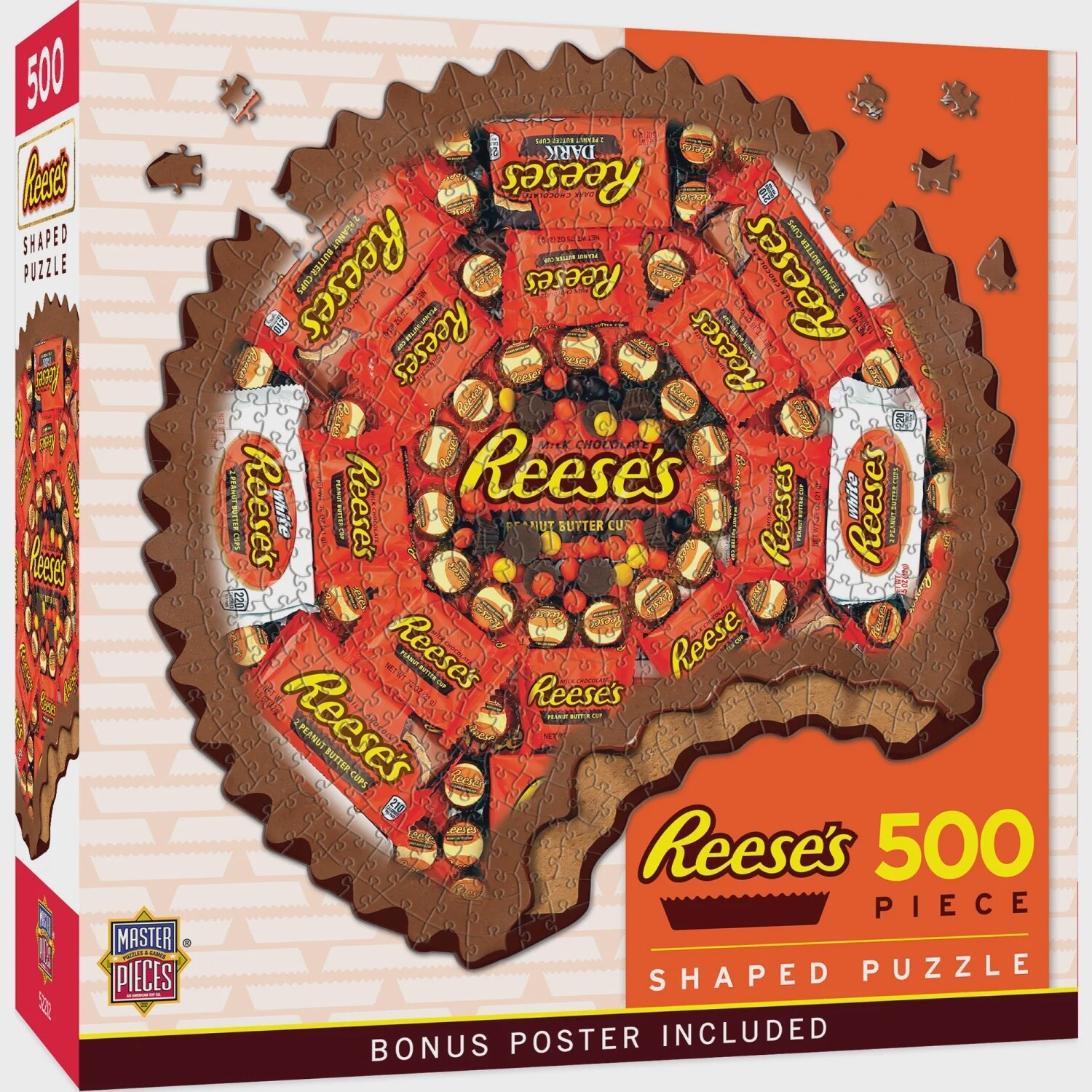 Hershey&#39;s Reeses Shaped - 500 Pieces