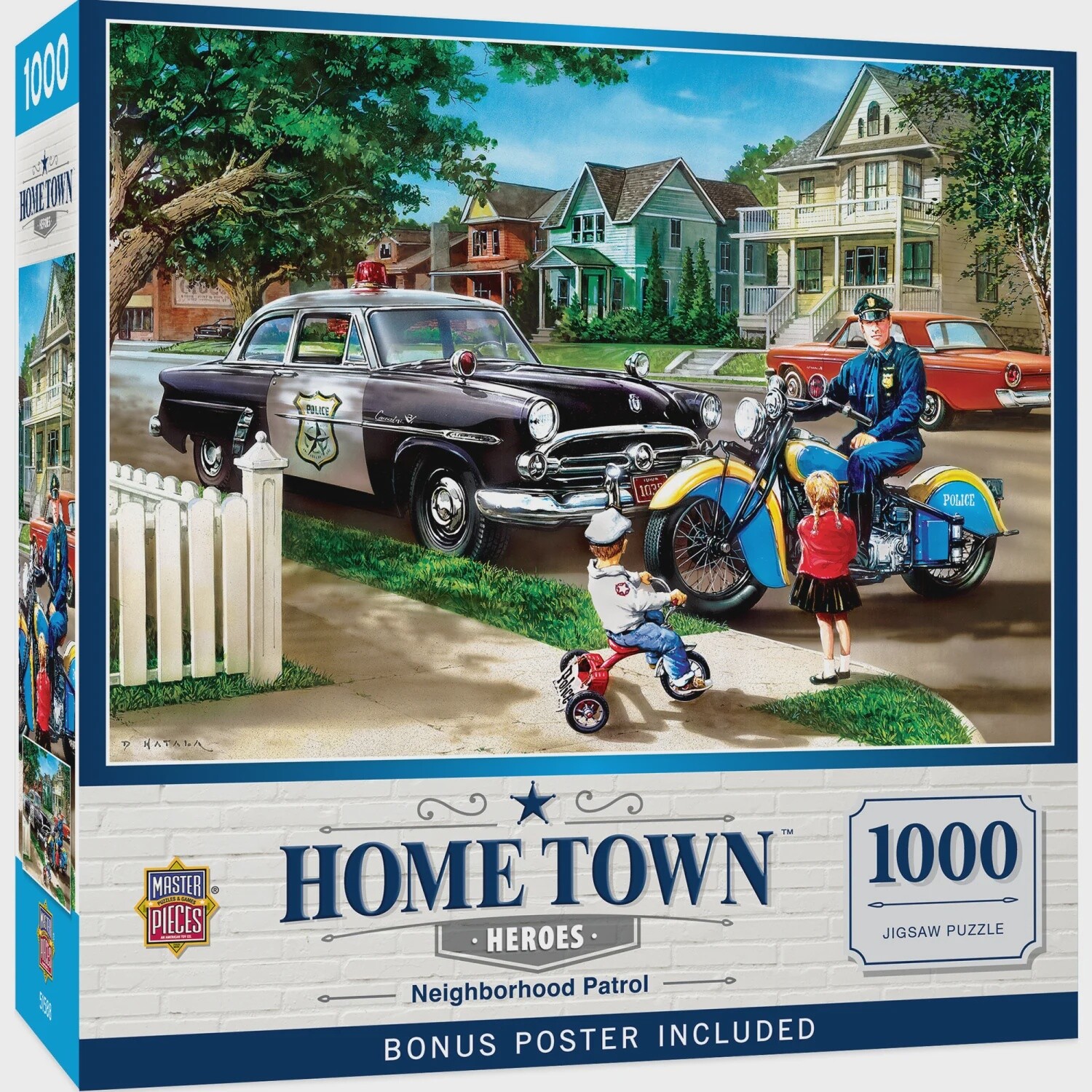 Hometown Heroes: Neighborhood Patrol - 1000 Pieces