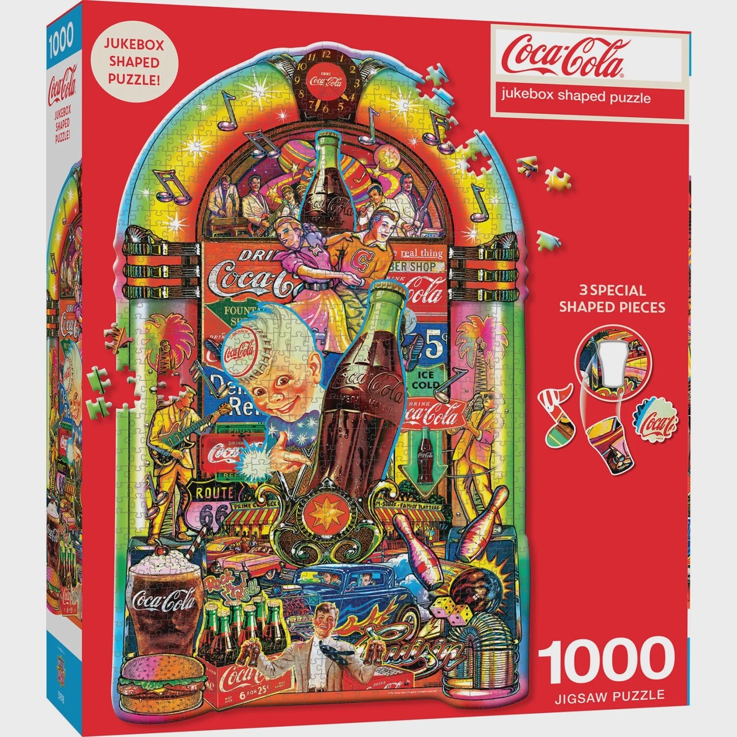 Coca-Cola Jukebox - 1000 Pieces