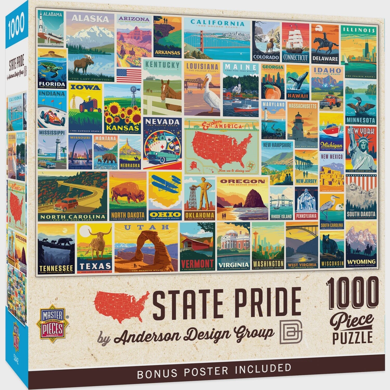 State Pride - 1000 Pieces