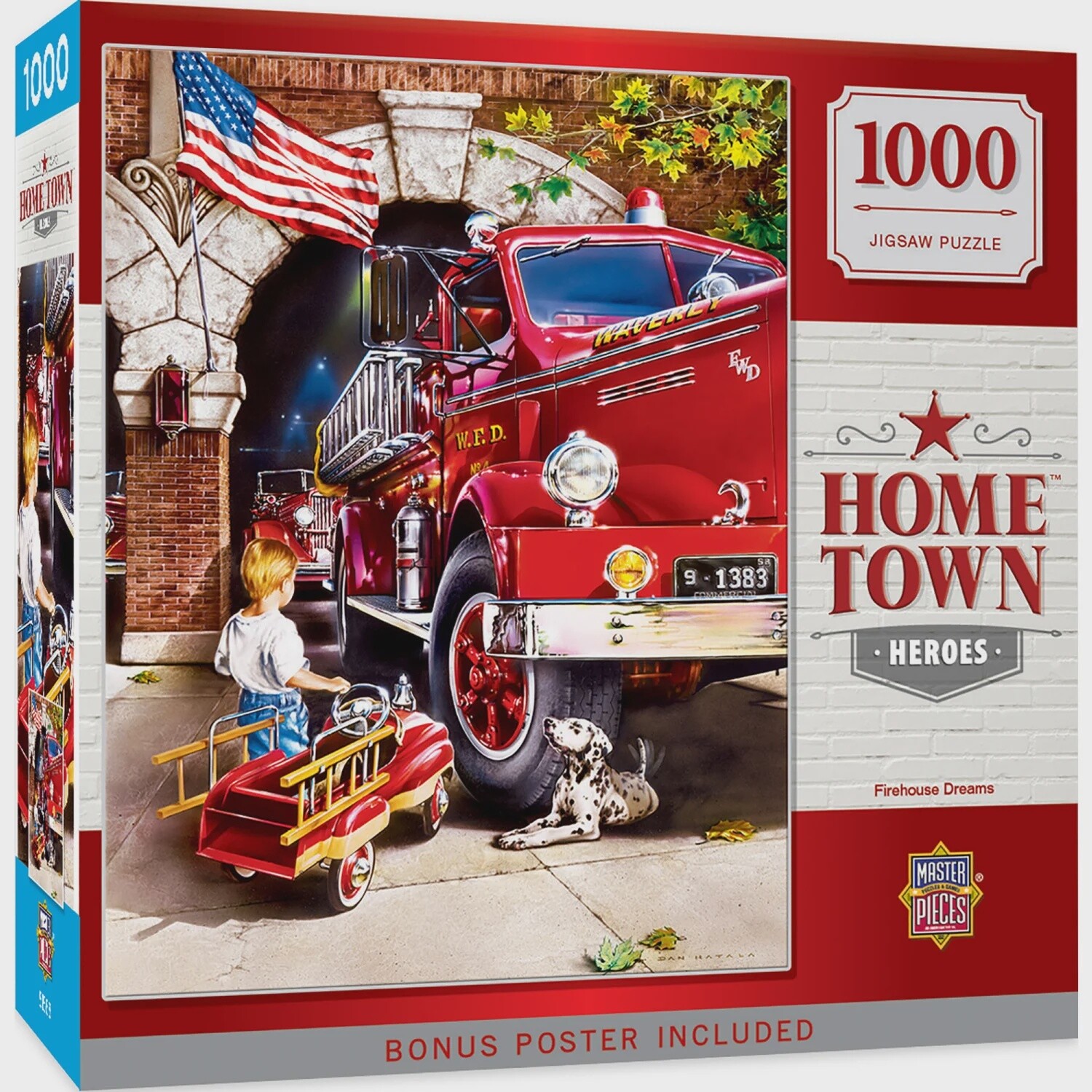 Hometown Heroes: Firehouse Dreams - 1000 Pieces