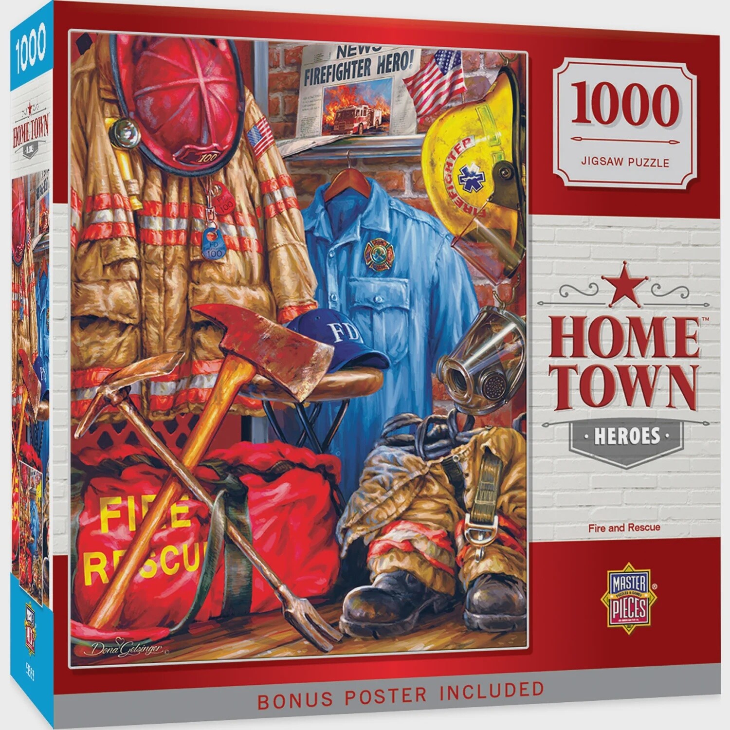 Hometown Heroes: Fire and Rescue - 1000 Pieces