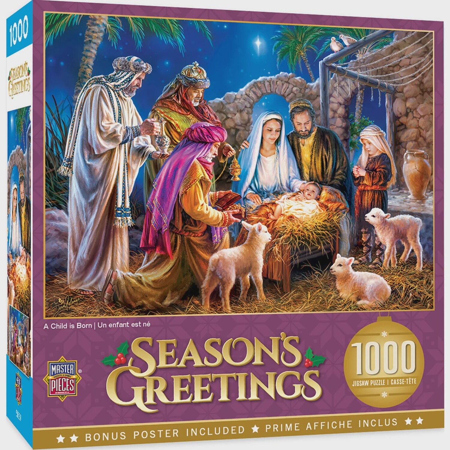 Season&#39;s Greetings: A Child is Born - 1000 Pieces