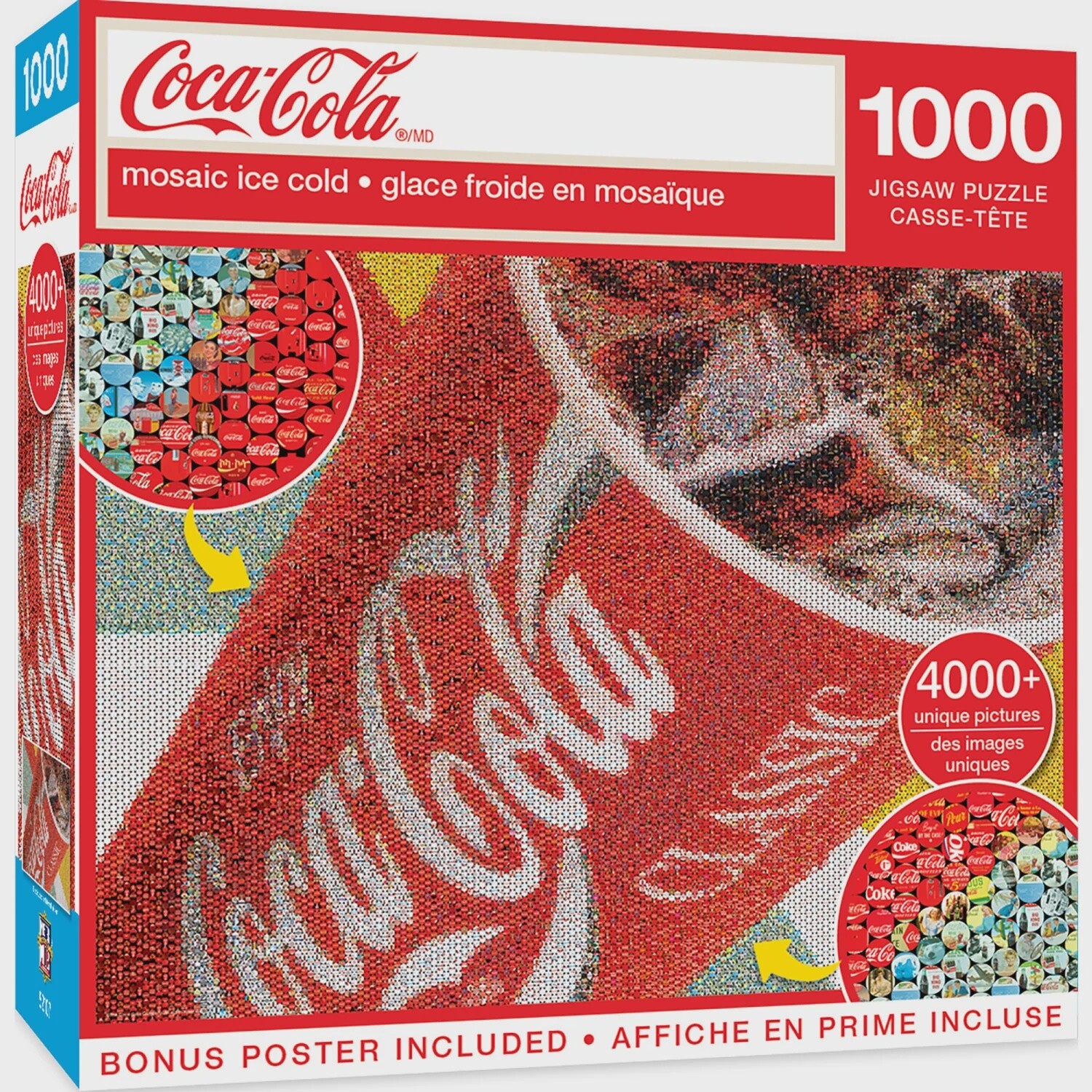 Coca-Cola: Photomosaic Big Gulp - 1000 Pieces