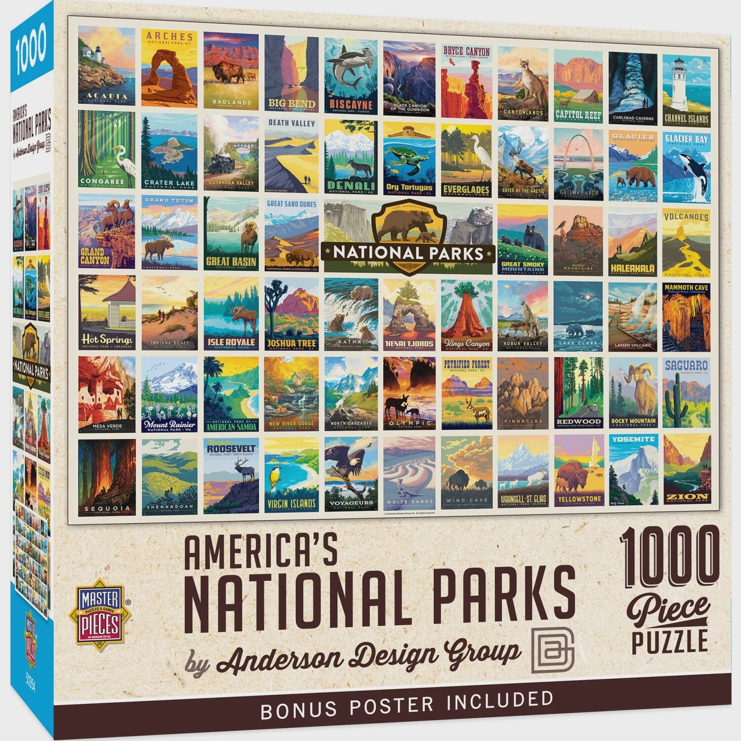 America&#39;s National Parks - 1000 Pieces