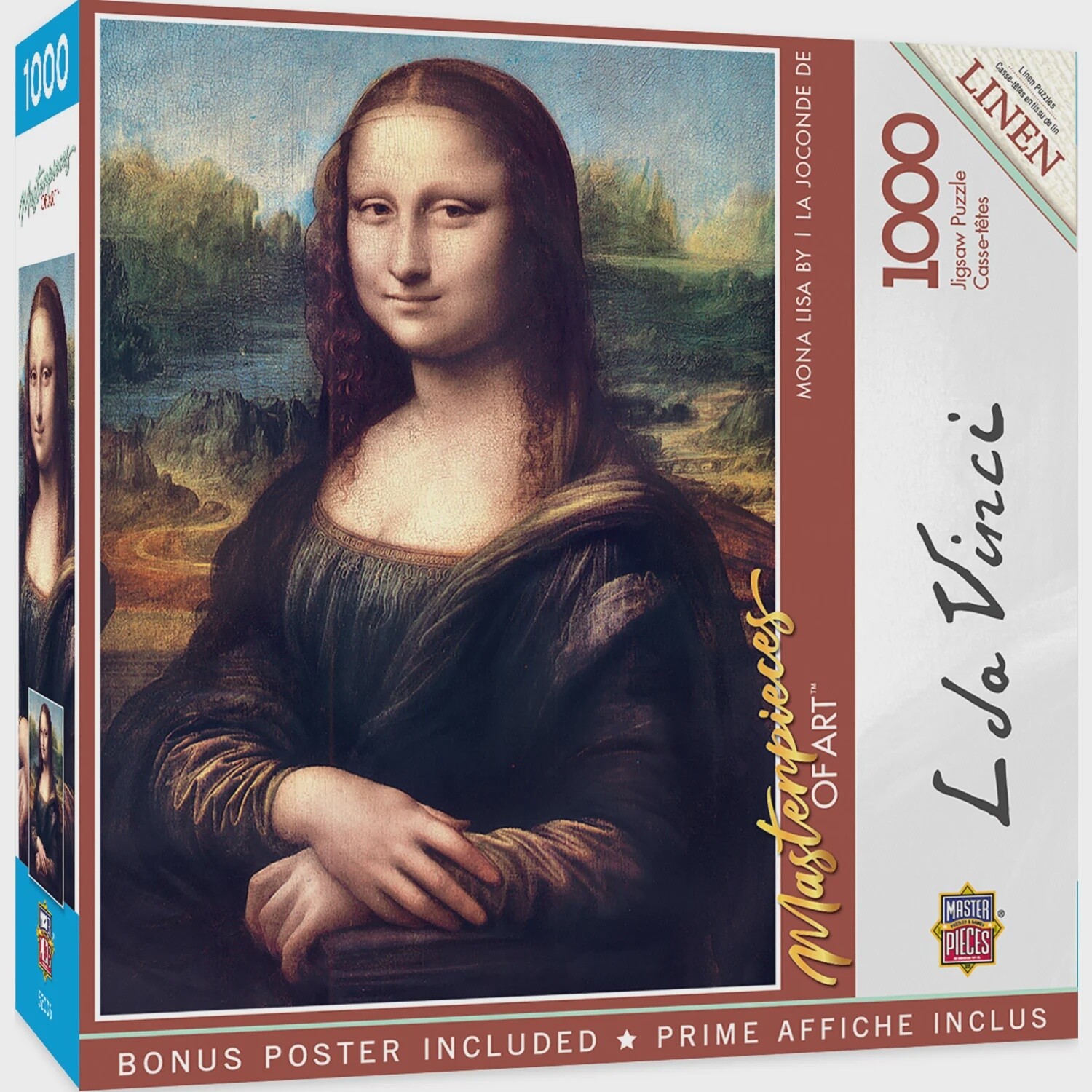 Masterpieces of Art: Mona Lisa - 1000 Pieces