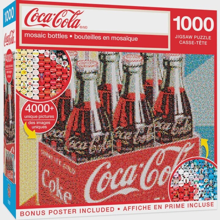 Coca-Cola: Mosaic Bottles - 1000 Pieces