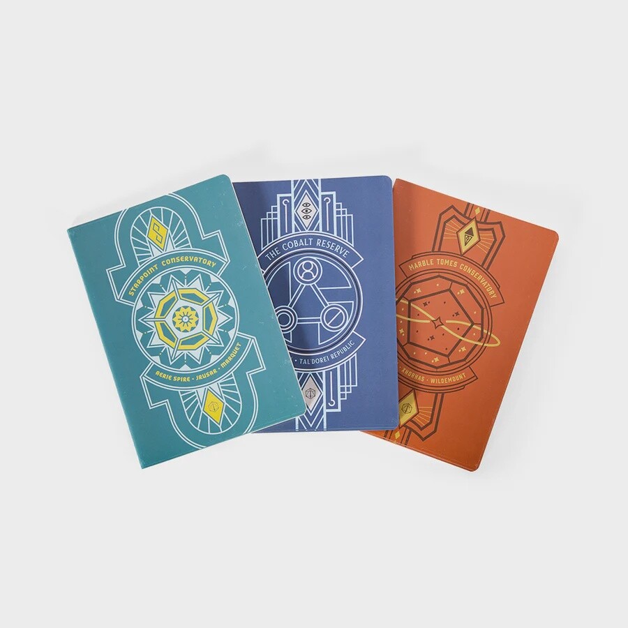 Critical Role: Libraries of Exandria Notebook 3 Pack