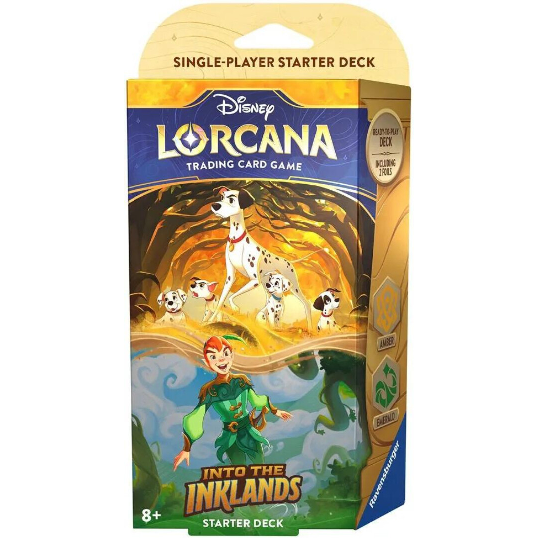 Disney Lorcana: Into the Inklands Starter Deck Amber &amp; Emerald