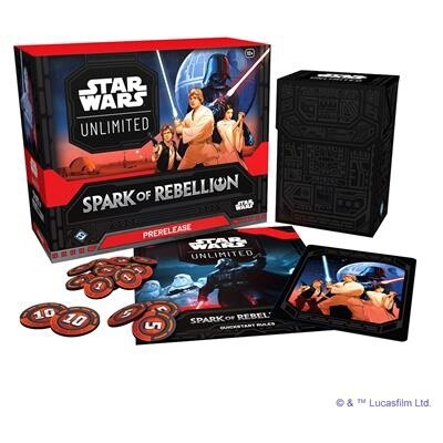 Star Wars Unlimited: Spark of Rebellion Prerelease Box