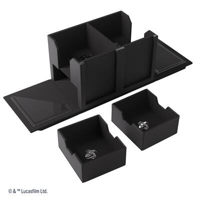 Deck Box: Star Wars Unlimited Black Double Deck Pod