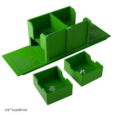 Deck Box: Star Wars Unlimited Green Double Deck Pod
