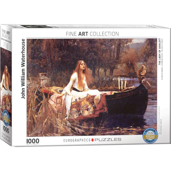 The Lady of Shallot - 1000 Pieces