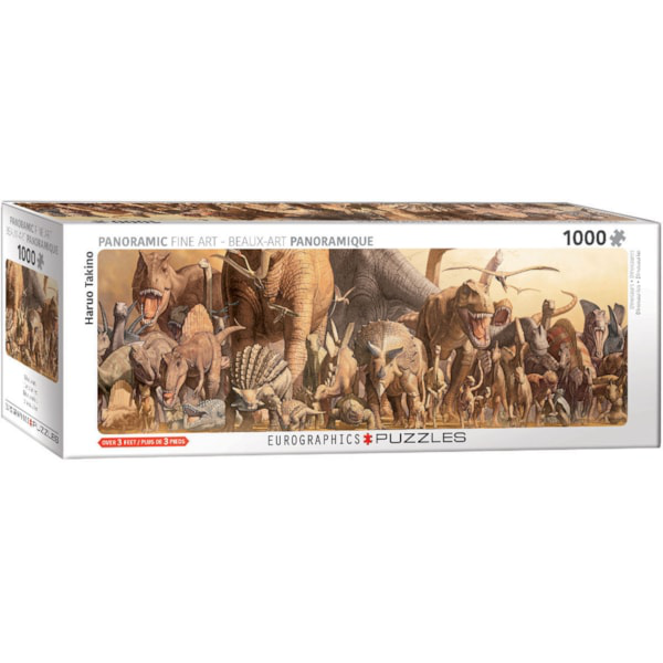 Dinosaurs Panoramic - 1000 Pieces