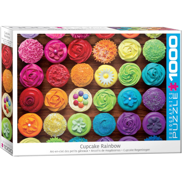 Cupcake Rainbow - 1000 Pieces