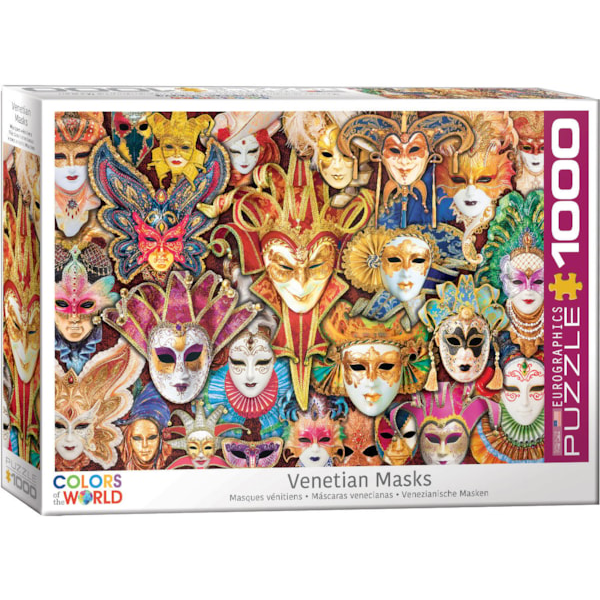 Venetian Masks - 1000 Pieces