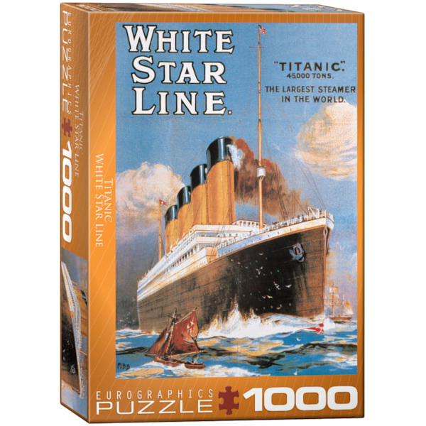 Titanic: White Star Line - 1000 Pieces