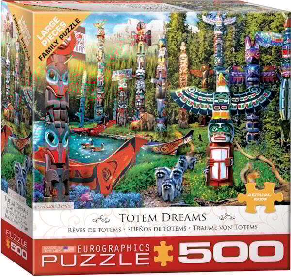 Totem Dreams - Canadian Dream - 500 Pieces