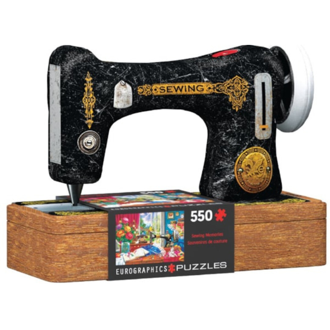 Sewing Machine Tin - 550 Pieces