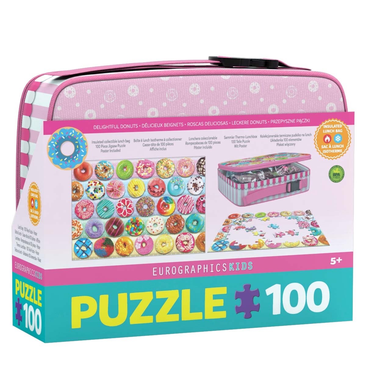 Delightful Donuts Lunch Bag - 100 Pieces