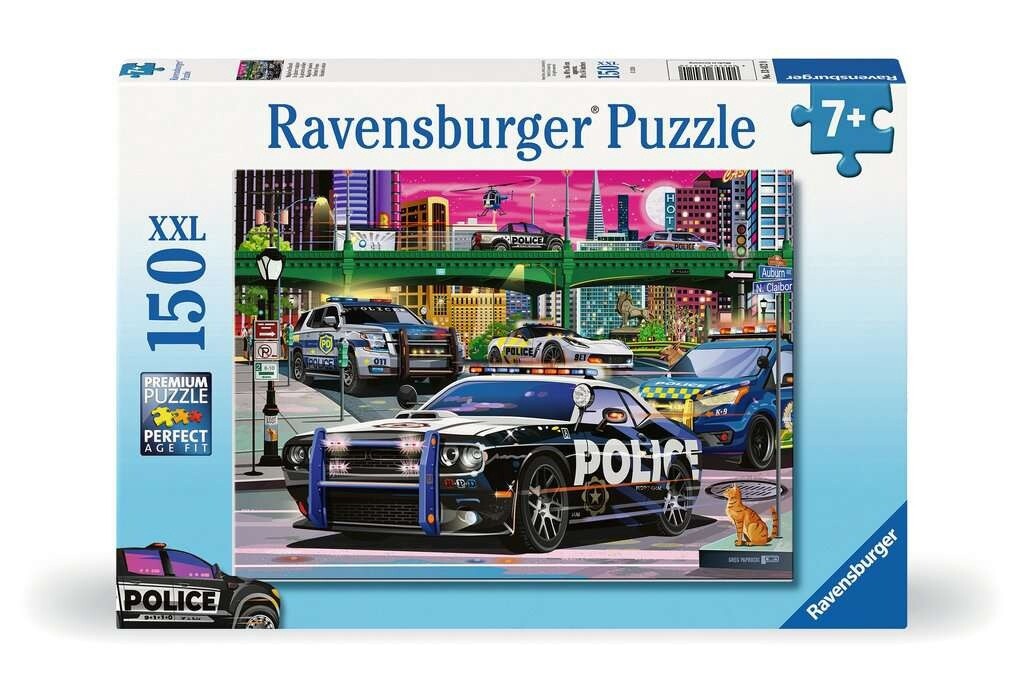 Police on Patrol - 150 Pieces