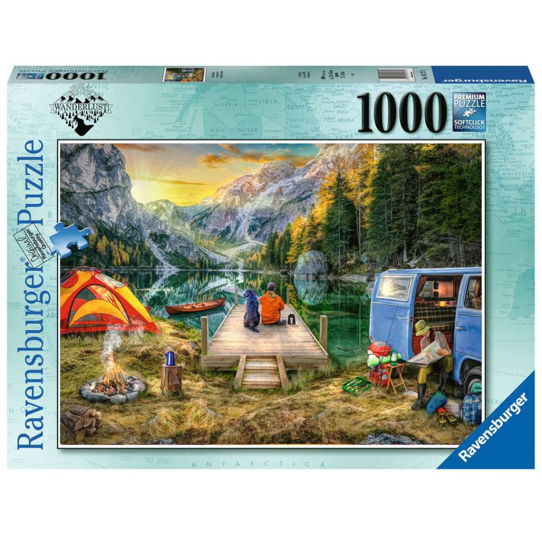 Calm Campsite - 1000 Pieces