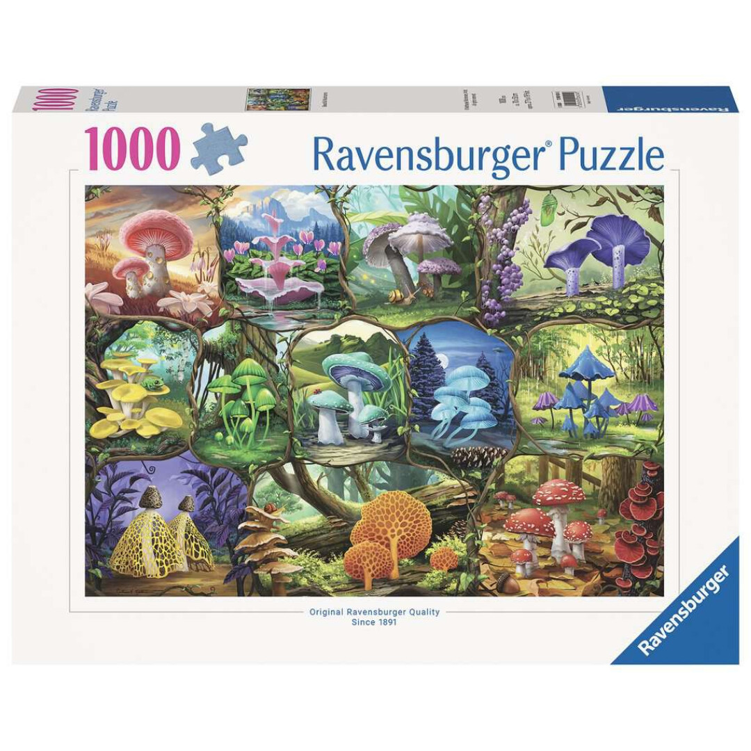 Beautiful Mushrooms - 1000 Pieces