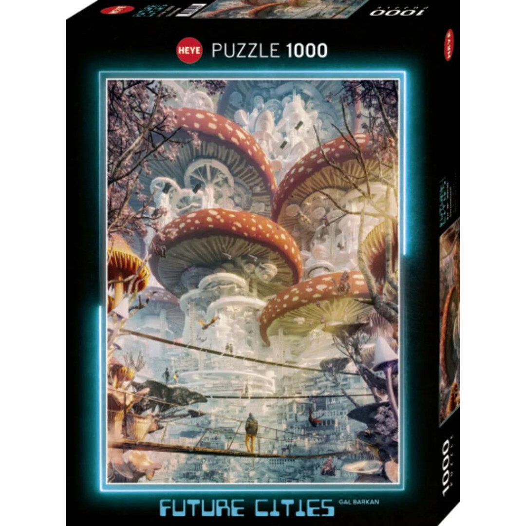 Future Cities: Shroomland - 1000 Pieces