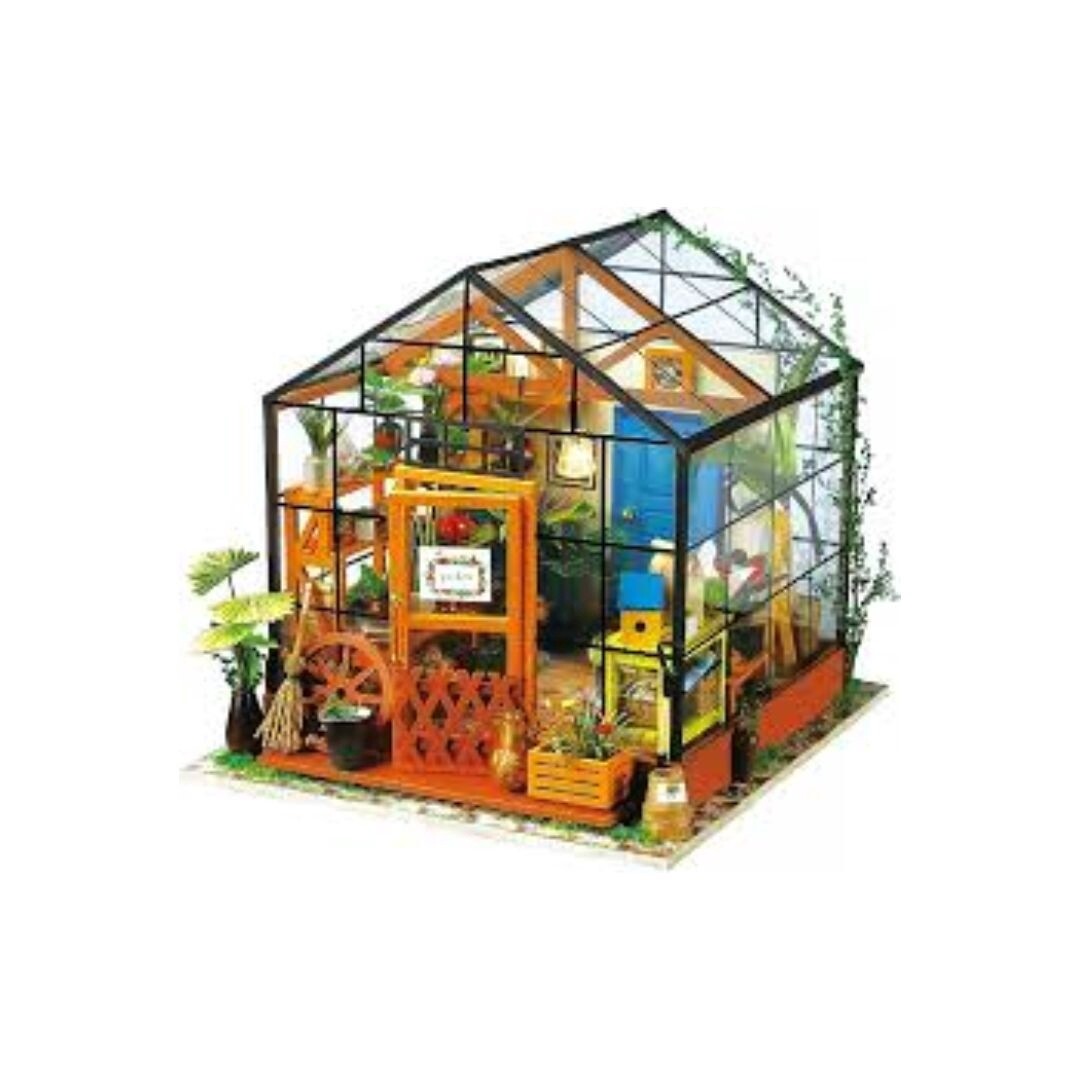 Cathy&#39;s Flower House 3D Wood Puzzle