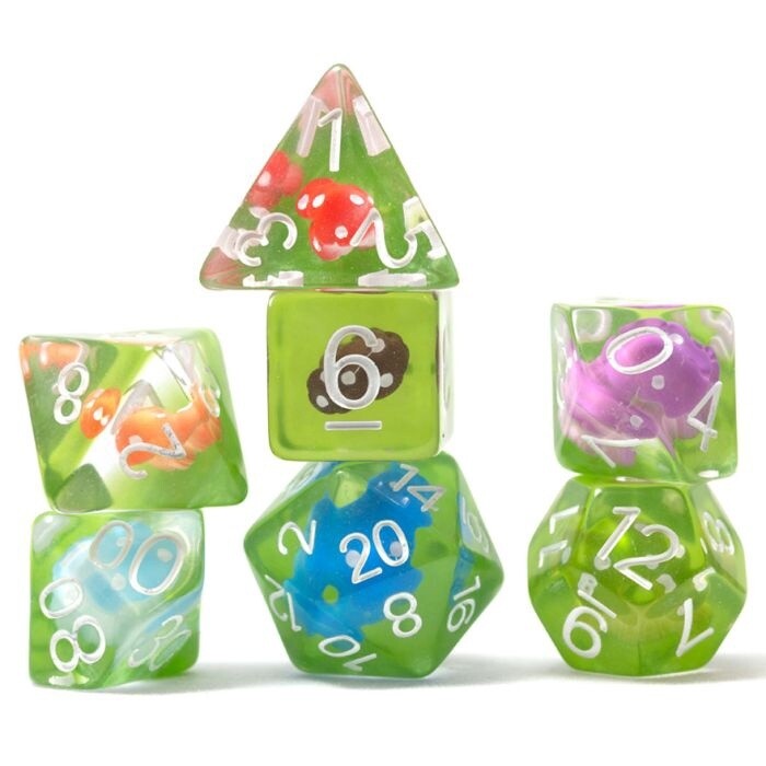 Dice: 7-Set Mushroom Village