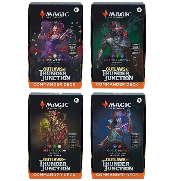 Magic the Gathering: Outlaws of Thunder Junction Commander Deck