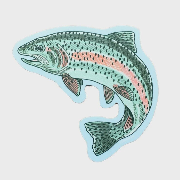 Trout Sticker