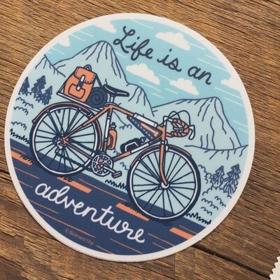 Life is an Adventure Sticker