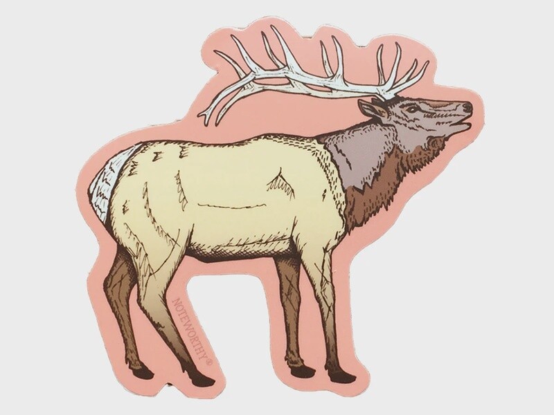 Elk Sticker