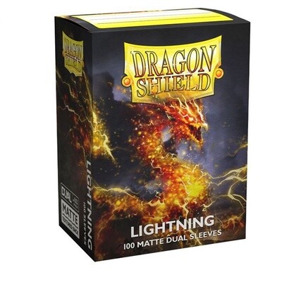 Dragon Shield Sleeves: Standard DUAL- Matte Lightning &#39;Ailia&#39; (100)