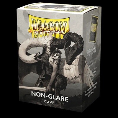 Dragon Shield Sleeves: Standard- Matte Non-Glare Clear V2 (100)