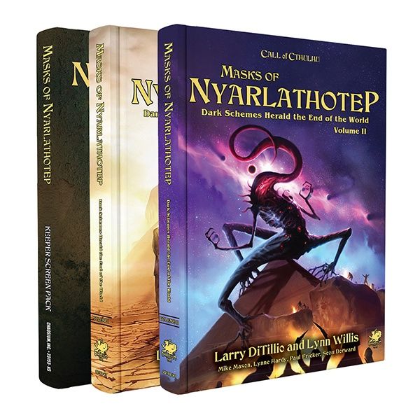 Call of Cthulhu RPG: Masks Of Nyarlathotep Slipcase Set