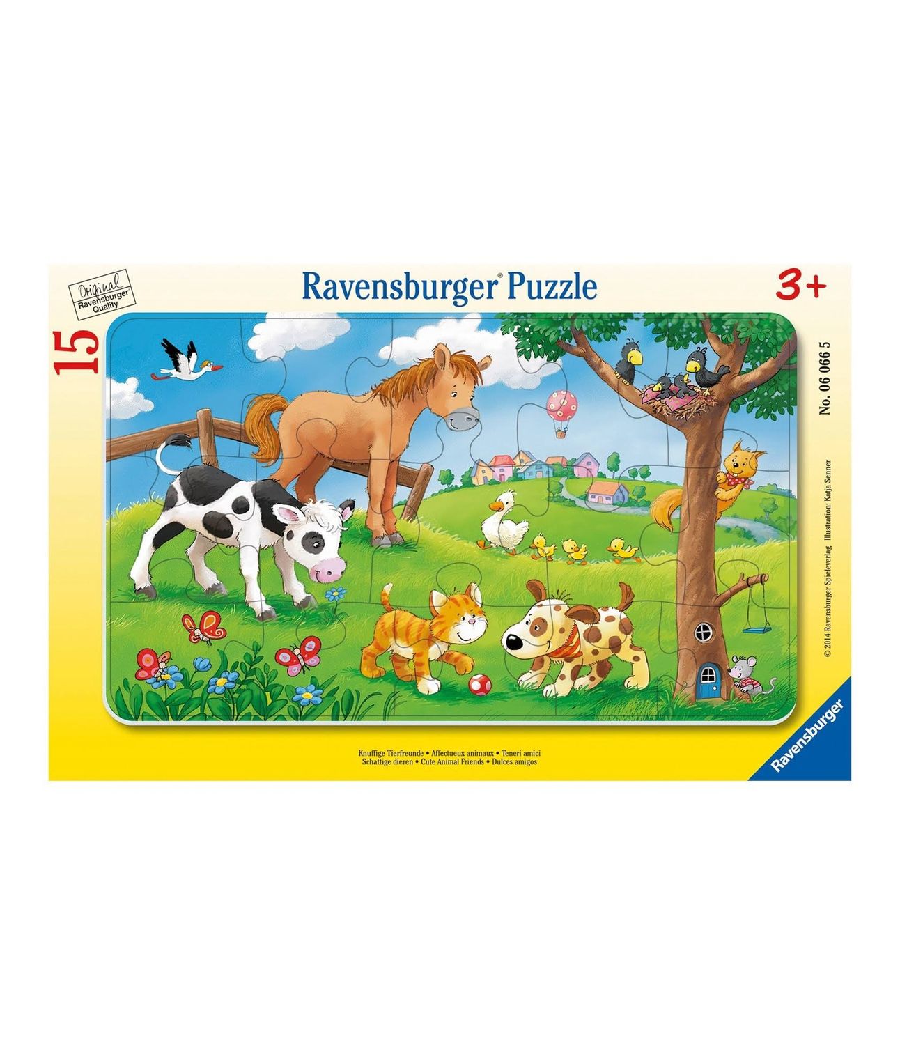 Cute Animal Friends - 15 Pieces