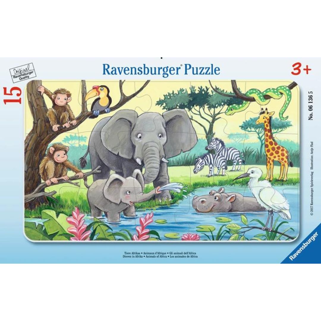 Animals of Africa - 15 Pieces