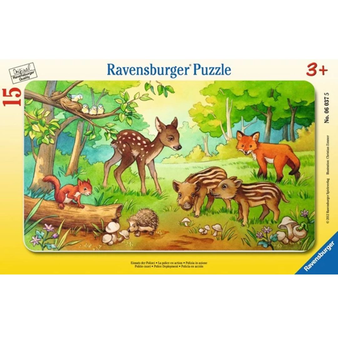 Animal Babies of the Forest - 15 Pieces
