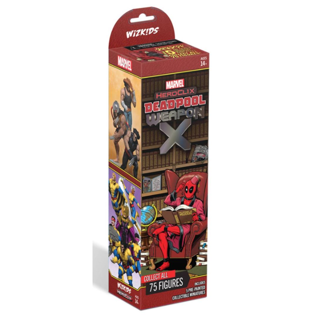 Marvel HeroClix: Deadpool Weapon X Booster