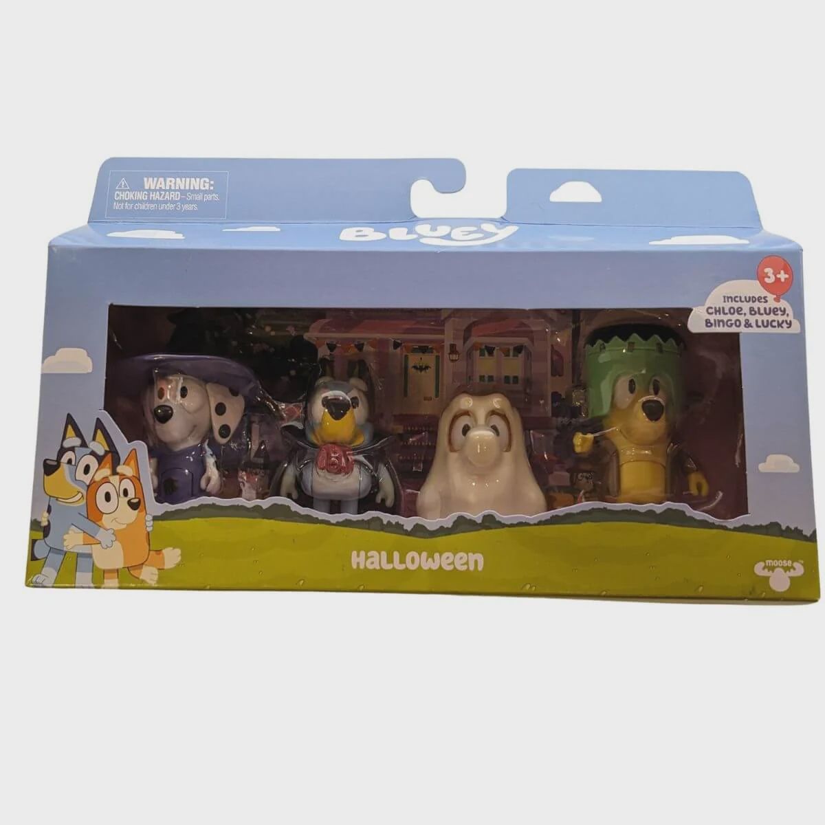 Bluey Figure 4-Pack: Halloween