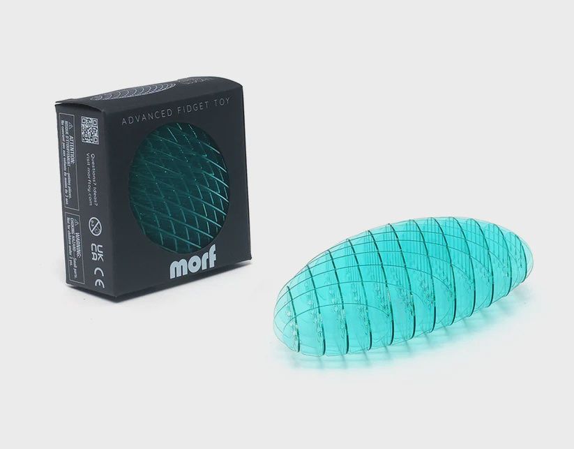 Morf Fidget Worm Blue Small