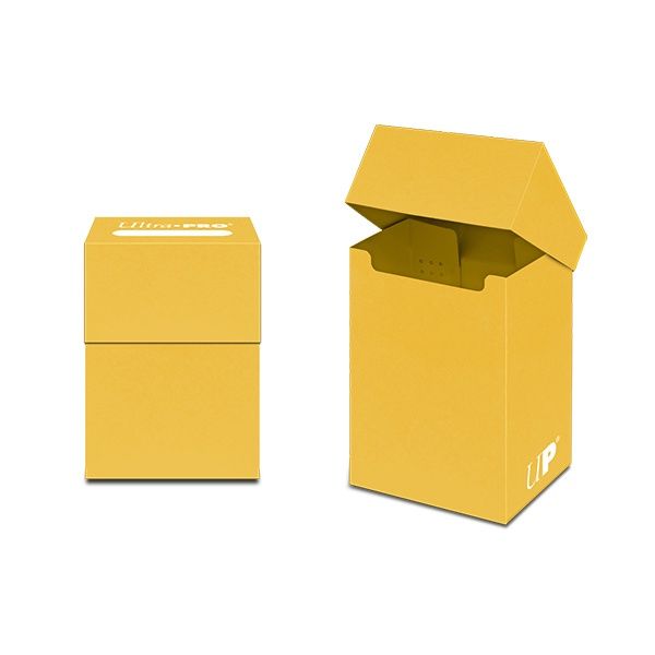 Deckbox: PRO 80+ Solid- Yellow